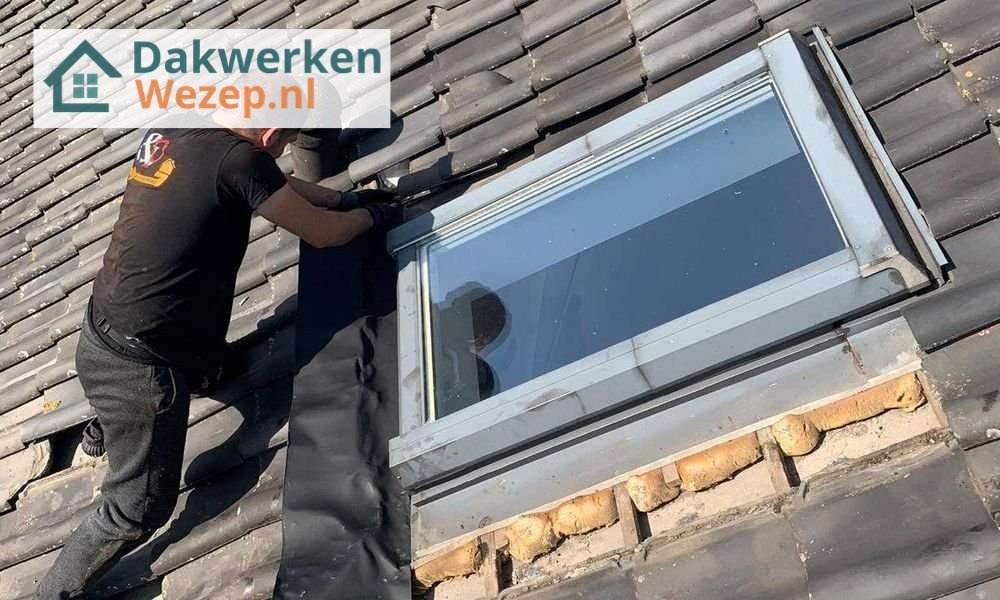 Dakreparatie met een dakraam
